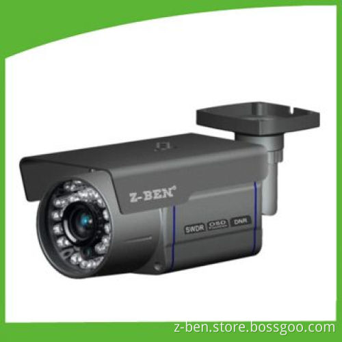 1.0Vp-p DWDR Weatherproof IR Camera with 650TVL Resolution and 25m IR Distance